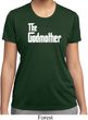 Ladies The Godmother White Print Moisture Wicking T-shirt