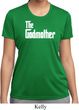 Ladies The Godmother White Print Moisture Wicking T-shirt