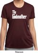 Ladies The Godmother White Print Moisture Wicking T-shirt