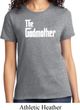 Ladies The Godmother White Print T-shirt