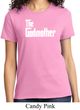 Ladies The Godmother White Print T-shirt