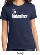 Ladies The Godmother White Print T-shirt