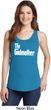 Ladies The Godmother White Print Tank Top