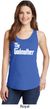 Ladies The Godmother White Print Tank Top