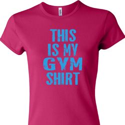 Ladies This Is My Gym Shirt Crewneck Shirt