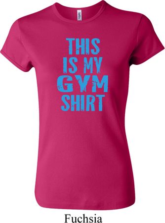 Ladies This Is My Gym Shirt Crewneck Shirt