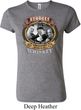 Ladies Three Stooges Shirt Moonshine Whiskey Crewneck Tee T-Shirt