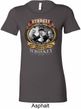 Ladies Three Stooges Shirt Moonshine Whiskey Longer Length Tee T-Shirt