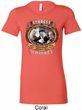 Ladies Three Stooges Shirt Moonshine Whiskey Longer Length Tee T-Shirt
