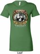 Ladies Three Stooges Shirt Moonshine Whiskey Longer Length Tee T-Shirt