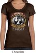 Ladies Three Stooges Shirt Moonshine Whiskey Scoop Neck Tee T-Shirt