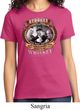 Ladies Three Stooges Shirt Moonshine Whiskey Tee T-Shirt