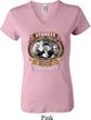 Ladies Three Stooges Shirt Moonshine Whiskey V-neck Tee T-Shirt
