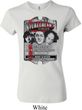 Ladies Three Stooges Shirt Nyukleheads Garage Crewneck Tee T-Shirt