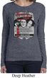 Ladies Three Stooges Shirt Nyukleheads Garage Long Sleeve Tee T-Shirt