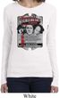 Ladies Three Stooges Shirt Nyukleheads Garage Long Sleeve Tee T-Shirt