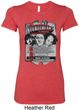Ladies Three Stooges Shirt Nyukleheads Garage Longer Length T-Shirt