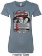 Ladies Three Stooges Shirt Nyukleheads Garage Longer Length T-Shirt
