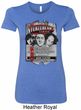 Ladies Three Stooges Shirt Nyukleheads Garage Longer Length T-Shirt