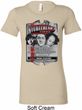 Ladies Three Stooges Shirt Nyukleheads Garage Longer Length T-Shirt