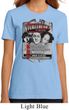 Ladies Three Stooges Shirt Nyukleheads Garage Organic Tee T-Shirt