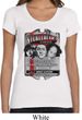 Ladies Three Stooges Shirt Nyukleheads Garage Scoop Neck Tee T-Shirt