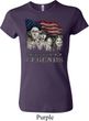 Ladies Three Stooges Shirt Rushmorons Crewneck Tee T-Shirt
