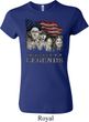Ladies Three Stooges Shirt Rushmorons Crewneck Tee T-Shirt