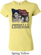 Ladies Three Stooges Shirt Rushmorons Crewneck Tee T-Shirt