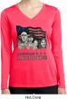 Ladies Three Stooges Shirt Rushmorons Dry Wicking Long Sleeve Tee