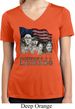 Ladies Three Stooges Shirt Rushmorons Moisture Wicking V-neck Tee