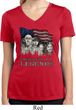 Ladies Three Stooges Shirt Rushmorons Moisture Wicking V-neck Tee