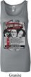 Ladies Three Stooges Tanktop Nyukleheads Garage Longer Length Tank Top