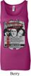 Ladies Three Stooges Tanktop Nyukleheads Garage Longer Length Tank Top