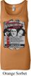 Ladies Three Stooges Tanktop Nyukleheads Garage Longer Length Tank Top