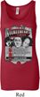 Ladies Three Stooges Tanktop Nyukleheads Garage Longer Length Tank Top