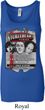 Ladies Three Stooges Tanktop Nyukleheads Garage Longer Length Tank Top