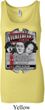 Ladies Three Stooges Tanktop Nyukleheads Garage Longer Length Tank Top