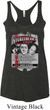 Ladies Three Stooges Tanktop Nyukleheads Garage Tri Blend Racerback