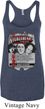 Ladies Three Stooges Tanktop Nyukleheads Garage Tri Blend Racerback