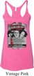 Ladies Three Stooges Tanktop Nyukleheads Garage Tri Blend Racerback