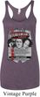 Ladies Three Stooges Tanktop Nyukleheads Garage Tri Blend Racerback