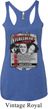 Ladies Three Stooges Tanktop Nyukleheads Garage Tri Blend Racerback