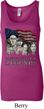 Ladies Three Stooges Tanktop Rushmorons Longer Length Tank Top