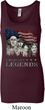 Ladies Three Stooges Tanktop Rushmorons Longer Length Tank Top