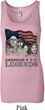 Ladies Three Stooges Tanktop Rushmorons Longer Length Tank Top