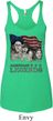 Ladies Three Stooges Tanktop Rushmorons Tri Blend Racerback Tank Top