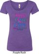Ladies Thyroid Cancer Hope Love Cure Scoop Neck