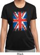 Ladies UK Flag Shirt Union Jack Moisture Wicking Tee T-Shirt
