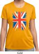 Ladies UK Flag Shirt Union Jack Moisture Wicking Tee T-Shirt